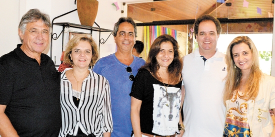 Gente que faz esta cidade: José Rodrigues e sua Mônica; Rafael Minervino e sua Verônica; Ricardo Tornatore e sua Mirinha. Todos em dia de super festa